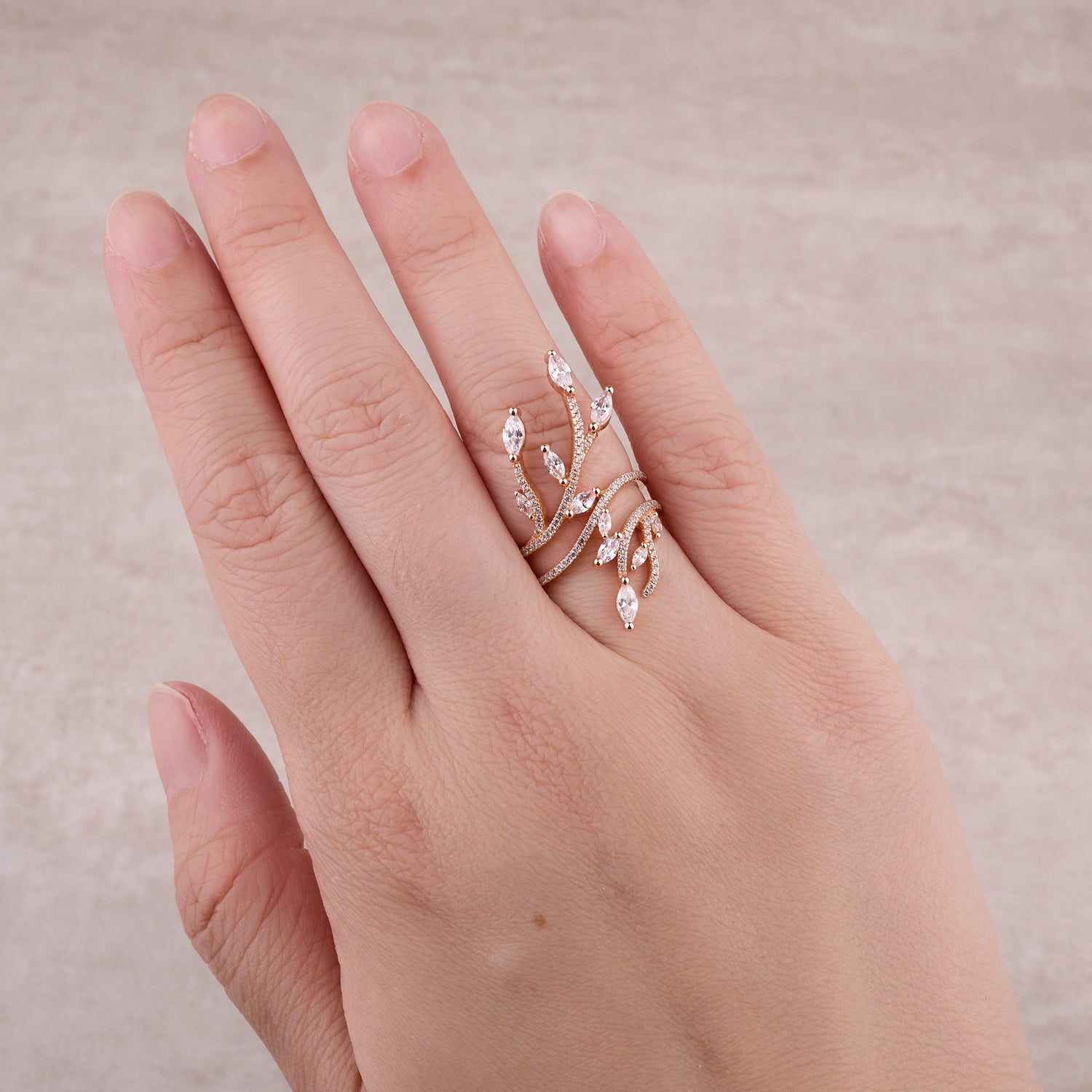 925 Silver Vine Ring