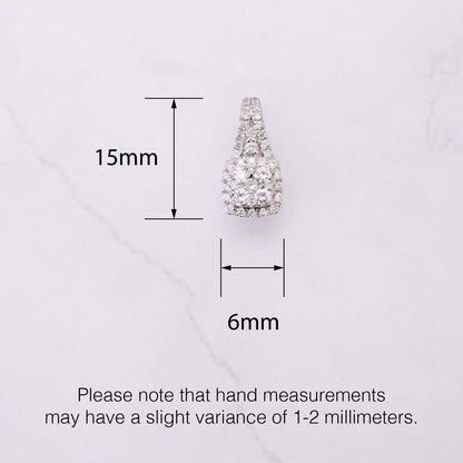 0.31 ct.tw. Natural Diamond Pendant
