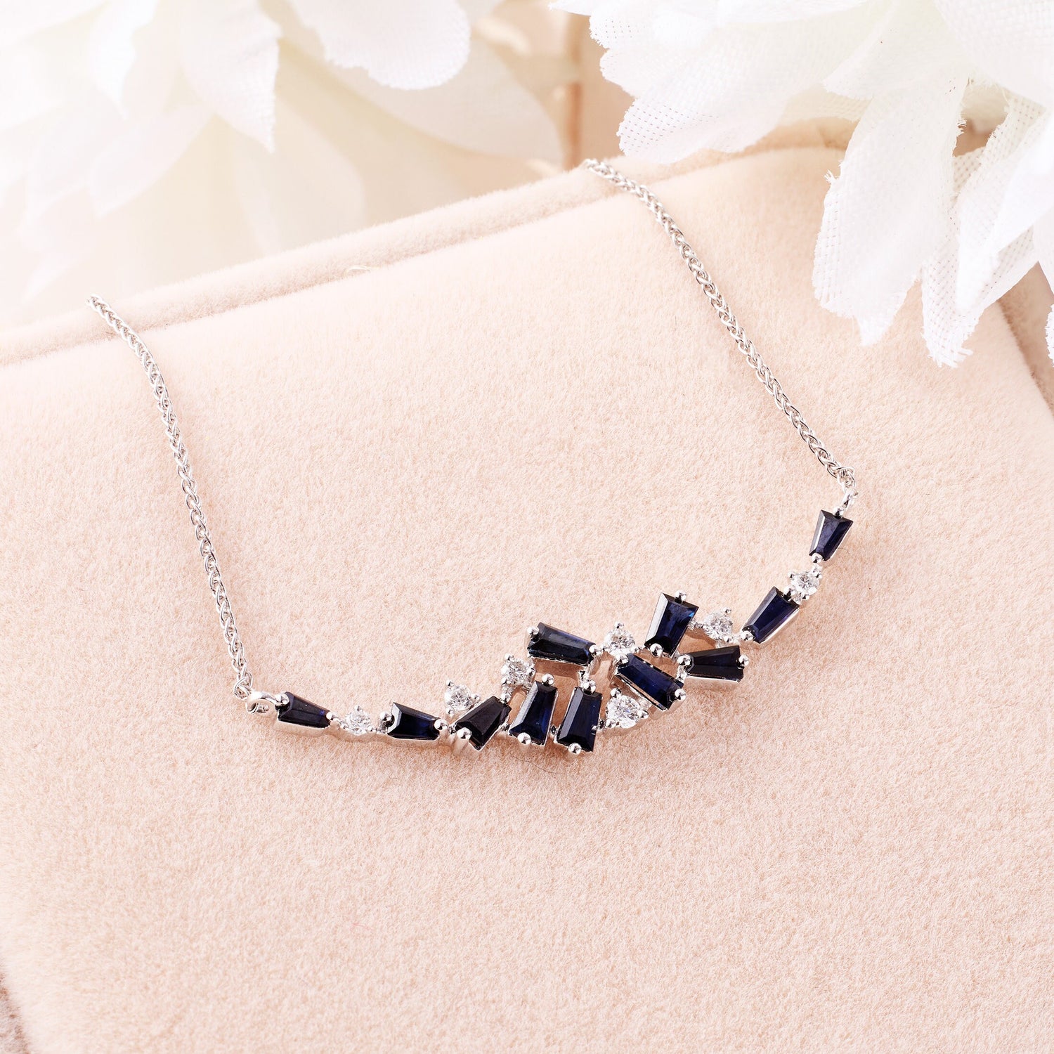 Diamond Graduating Necklace